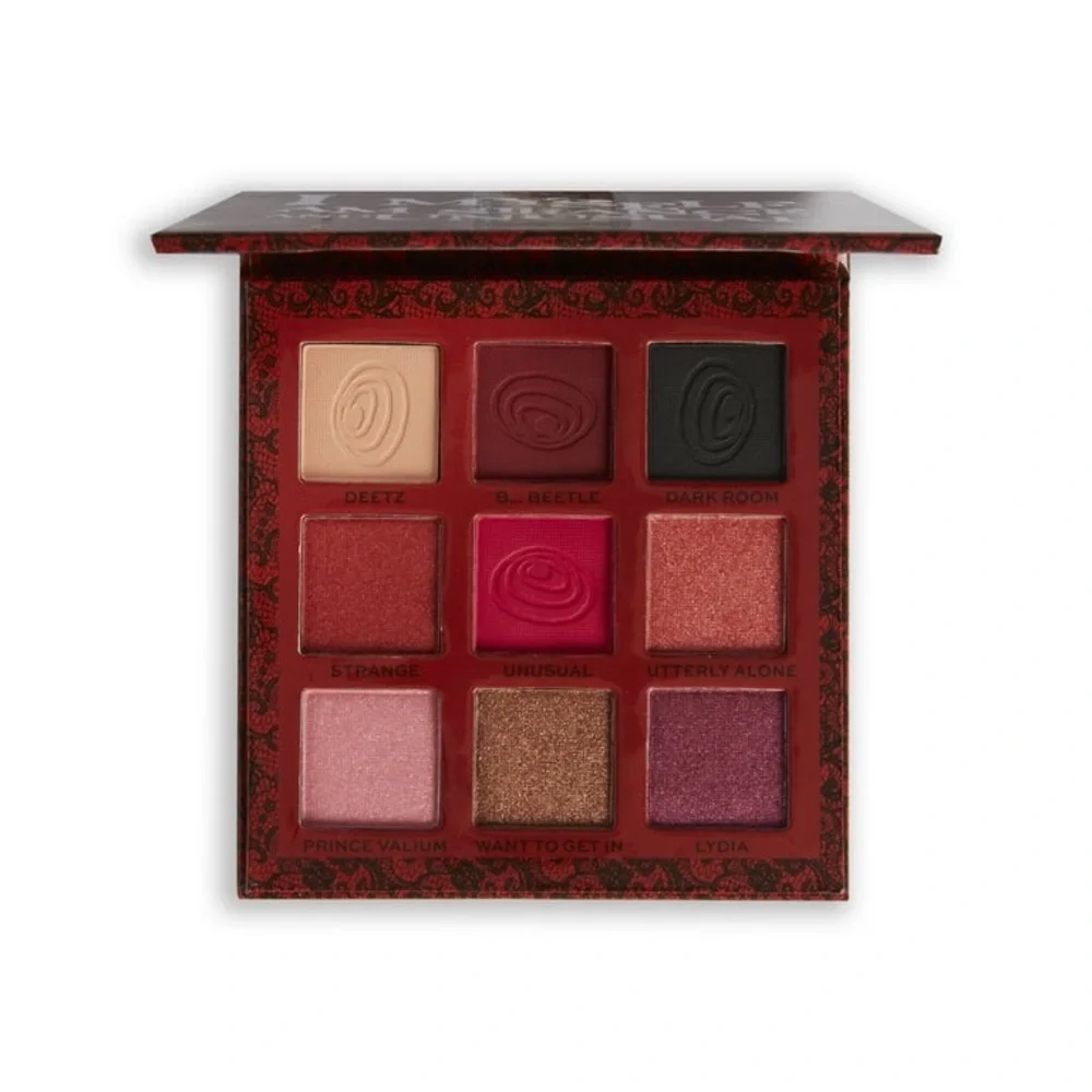 Beetlejuice x Revolution Strange and Unusual Shadow Palette
